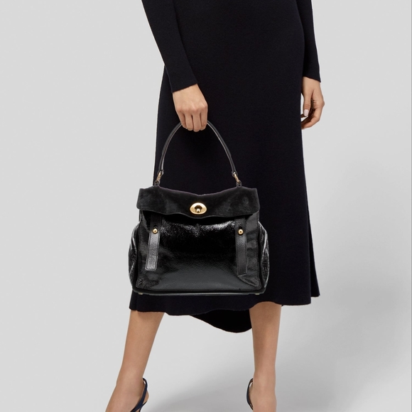 Saint LAURENT Muse II Leather Handbag - Picture 5 of 7